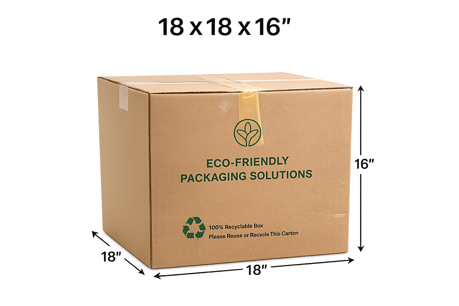 18 x 18 x 16 medium corrugated moving box