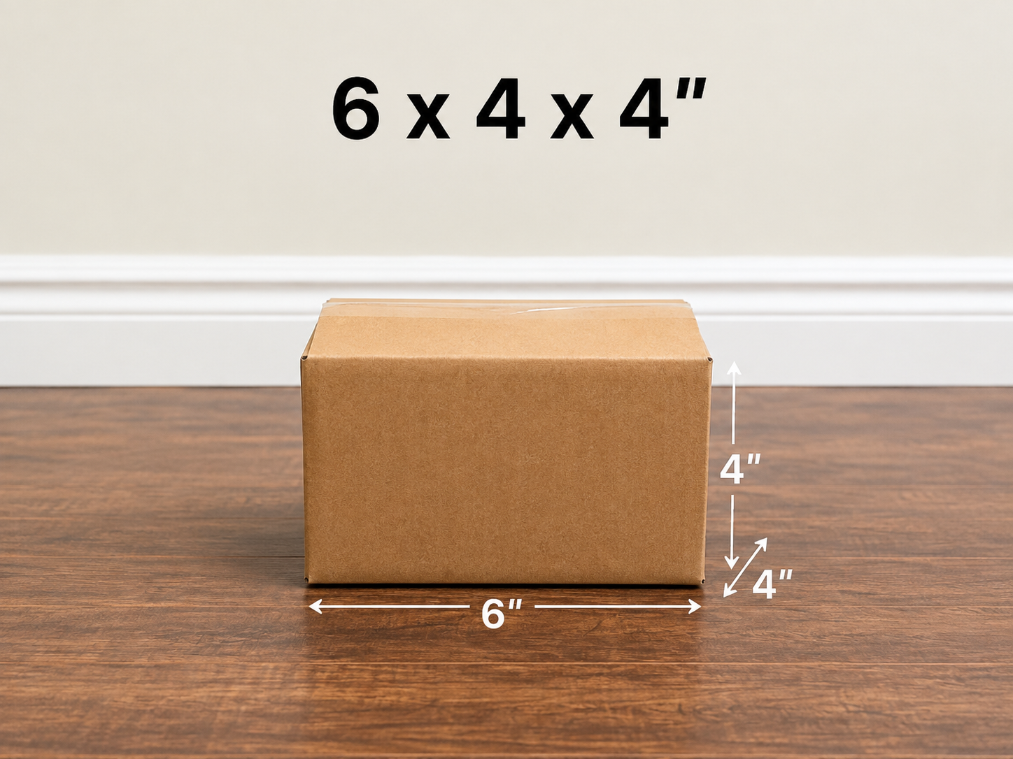 6 x 4 x 4 corrugated moving box