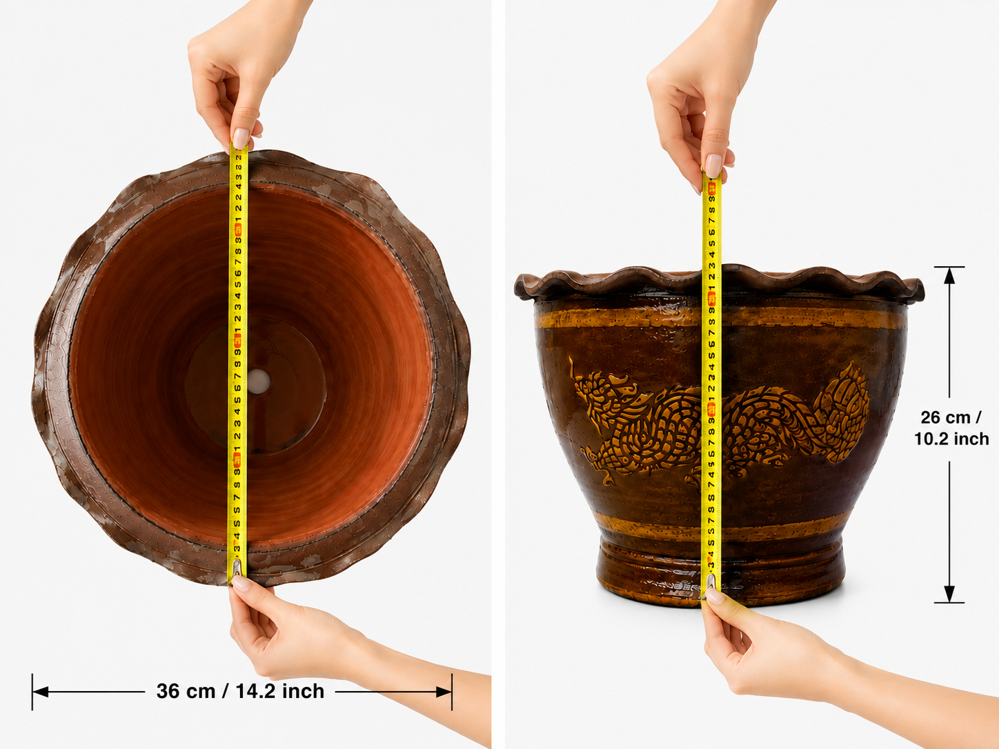 14 inch dimensions
